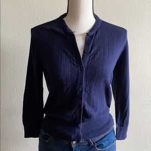 Banana Republic Navy Cardigan